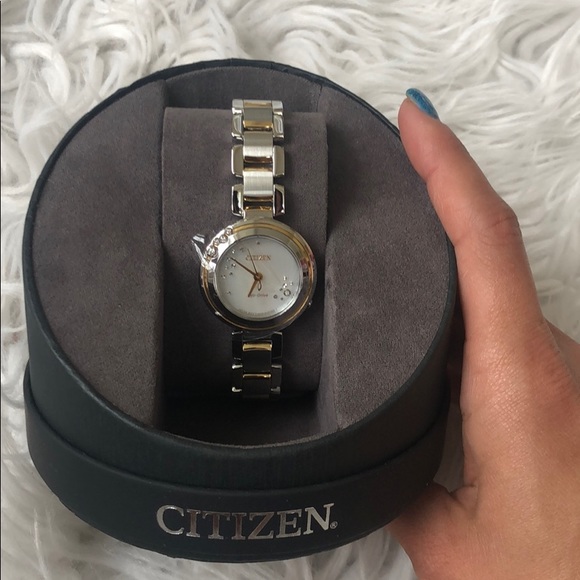 NEW • Citizen • Carina Two Tone Diamond Watch - Picture 6 of 8